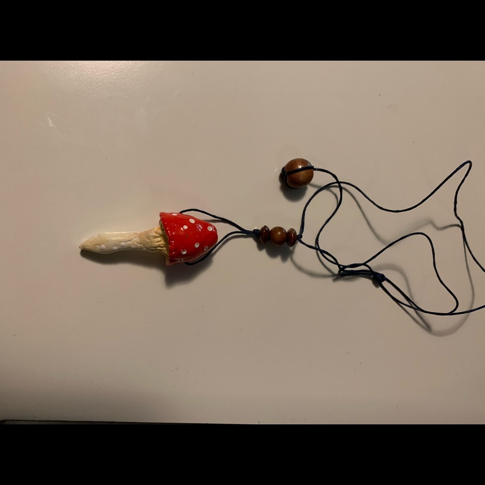 Mushroom Necklace